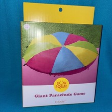 Brand New in BOX Parachute Game Sun Squad Rainbow Children's FUN    ct39j1