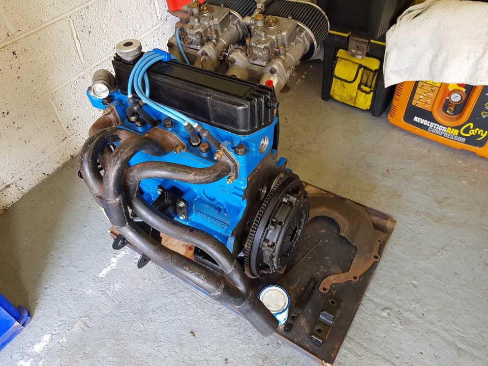 Ford Mexico engine 'Big wing sump' Twin 40 dcoe, light fly wheel