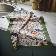 Cotton Tea Towel Ulster Weavers Blackthorn 100% Cotton Beige