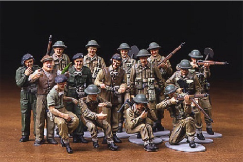 Tamiya 1/48 WWII British Infantry Set European Campaign