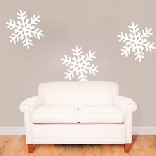 Removable Snowflakes Decals Christmas Window Stickers Christmas Decorations, h66
