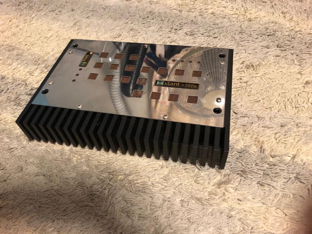 Xtant 202m Used 2 Channel Car Audio Power Amplifier High Output