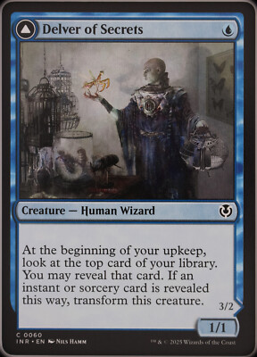 MTG Innistrad Remastered - Delver of Secrets // Insectile Aberration - Regular