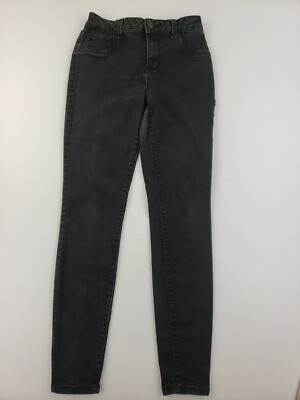 MAURICES High Rise Women's Jeggings Size S REG Black Denim