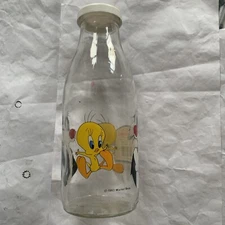 Vintage Retro Le Parfait France 1 Litre Glass Bottle.B.Lait Twenty..Rare See Pic