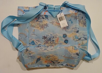 Vera Bradley Mesh Drawstring Backpack Beach Treasures NWT | eBay