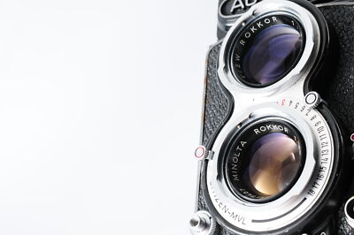 CLA'd [Near MINT] Minolta Autocord III Rokkor 75mm f/3.5 TLR