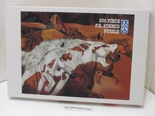 F.X. SCHMID FOUR WOLVES PUZZLE 500 PIECE NEW SEALED FREE SHIP