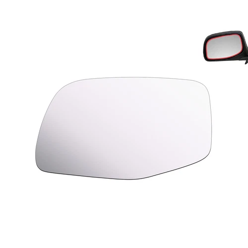 Mirror Glass For 1992-97 Ford F150 F250 F350 Driver Left Side Flat 2259 Adhesive