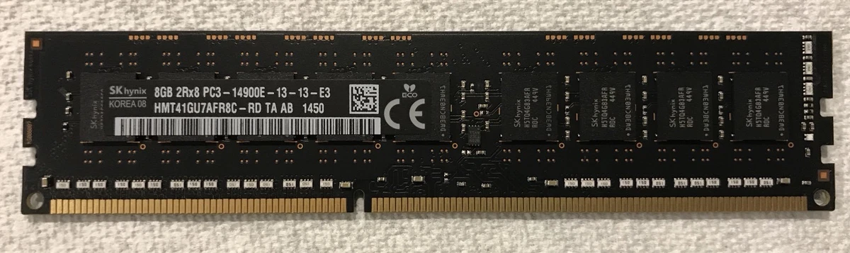 Apple Computer PC3-14900 (DDR3-1866) Bus Speed Memory (RAM) for