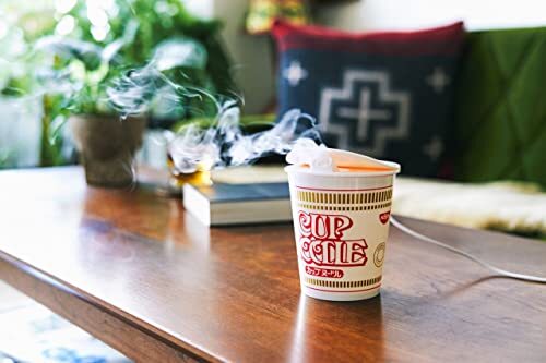 CUP NOODLE Ramen Humidifier 50th Anniversary USB Power Japan NEW - Picture 2 of 4