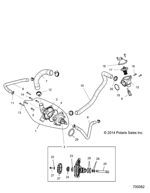 polaris hose float spacing