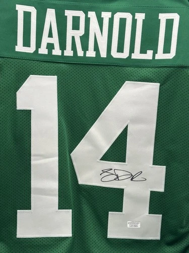 Sam Darnold Signed New York Jets NFL Jersey AD COA Super Bowl Champion