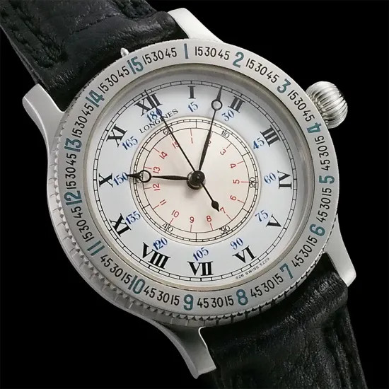 Longines Lindbergh Hour Angle 628.5229 #SU357