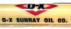 OIL TOPPER "D-X Sunray Oil Co." White/Chrome Trim Working Mech Pencil — photo 4