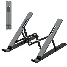 Adjustable Laptop Stand Portable Foldable Desk Riser Holder for 10-15.6" Laptop