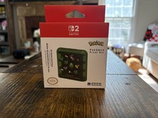 HORI 24-Game Card Case for Nintendo Switch 2 Pokemon Pixel Art Green