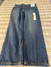 Cat  Jack Indigo Wide-Leg Kids Jeans size 8 New