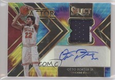 2019 Select X-Factor Memorabilia Signatures Tie-Dye 24/25 Otto Porter Auto s3g