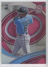 2021 Panini Spectra Rookies Neon Pink Prizm 6/40 Jose Devers #170 y0i