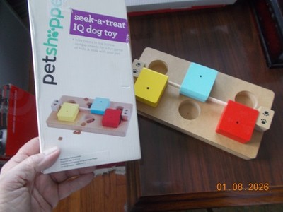 NIOB Seek-a-Treat IQ Dog Toy for Hiding Treats