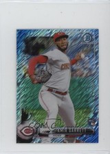 2017 Bowman Chrome Minis Base Rookies Blue Shimmer Refractor Amir Garrett 1m01