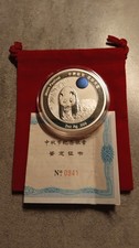 2020-Moon Festival Blue Titanium 2 Ounce With Red Pouch And C.O.A.