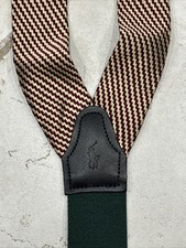 Vintage Ralph Lauren Polo RARE, stripe Suspender  