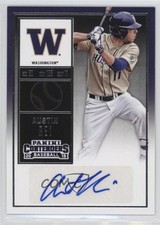 2015 Panini Contenders College Ticket Austin Rei (Gold Jersey Blue Ink) Auto 0c2