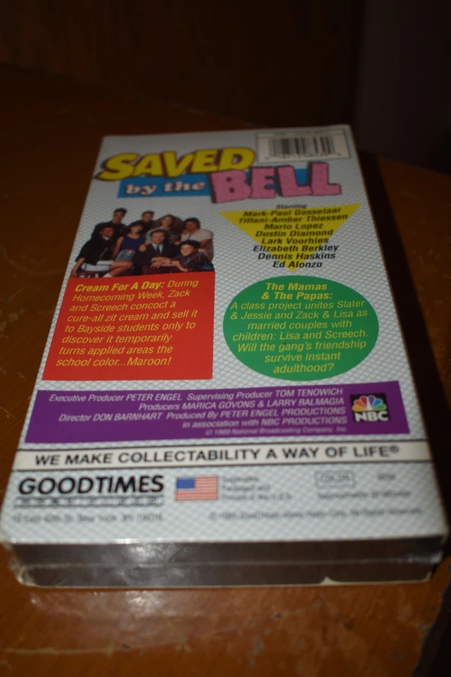 Saved By The Bell Volume 3 Cream For A Day The Mamas & The Papas VHS 1993 NEW - Image 3 of 3