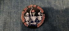 Grateful Dead I'd Rather Be At A Dead Concert Logo 1.75 Inch Pin Grateful Dead I'd Rather Be At A Dead Concert Logo 1.75 Inch Pin