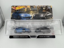 Hot Wheels Car Culture 2 Pack Pandem Subaru BRZ and Lexus RC F GT3 