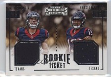2016 Contenders Rookie Ticket Dual Swatches Will Fuller V Braxton Miller 0nr3