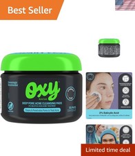 Dual-Sided Facial Cleansing Pads - 2 Salicylic Acid Treatment for Stubborn Acne