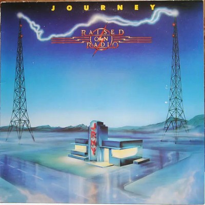 Journey Raised On Radio CBS Vinyl LP