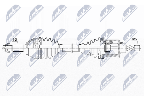 Antriebswelle Nty NPW-NS-090 FüR Nissan Juke F15 Dig Nismo-image