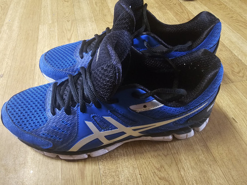 Asics Gel Rink Scorcher 4 Mens Lawn Bowls Shoes Size 9.5 Blue - Picture 10 of 12