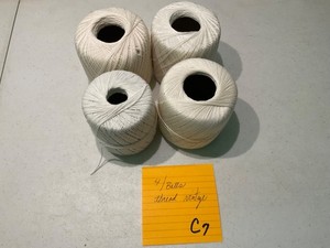 CROCHET VINTAGE THREAD 4/BALLS C7