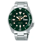 Seiko 5 Sports Full Stainless Steel Green Dial 42.5mm Automatic Watch SRPD63K1
