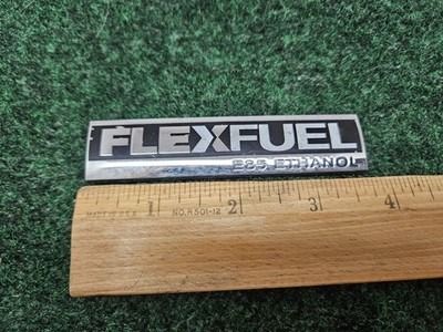 Chevy Flex Fuel E85 Ethanol Emblem Badge Decal Chevrolet OEM 15910899 GL3