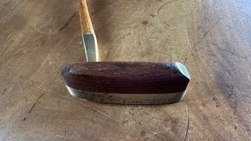 Otey Crimean Super Deluxe 15HW Putter 34 3/4” Long Wooden Shaft Leather Grip - Picture 4 of 6