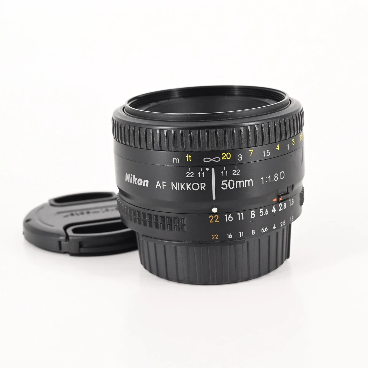 ニコン AFニッコール50mm f1.8 実用品 Nikon 50mm f/1.8 Camera Lenses for sale - eBay