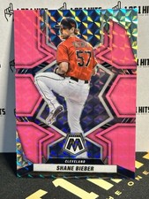2022 Mosaic SHANE BIEBER Pink Fluorescent Prizm /10 #195 Guardians SSP 4/10 🔥