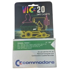 Commodore VIC-20 Personal Finance I Tape Cassette VT1007 1981