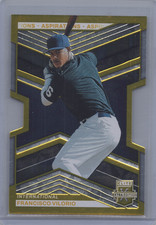 2023 ELITE EXTRA ED FRANCISCO VILORIO ROOKIE GOLD DIE CUT #150 8/24 YANKEES