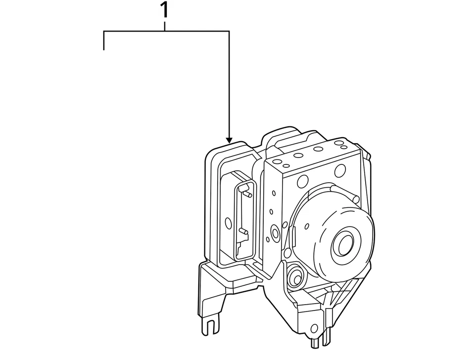 Módulo de control de bomba Abs Mercedes-Benz Gla250 2015-2020 JQ7TB Foto 4 de 4