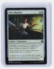 Web-Shooters MTG Marvel's Spider-Man #22 Uncommon,Foil Artifact