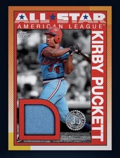 2025 Topps Series 2- 1990 All-Star Relic - KIRBY PUCKETT (Topps Bunt Digitalcard