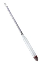 FastRack Name Hydrometer Alcohol 0-200 Proof and 1 Count (Pack of 1), Clear 