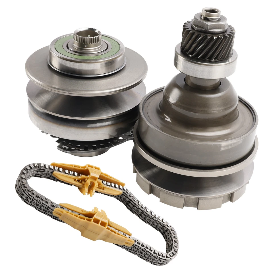 JF018 JF018E CVT Auto Transmission Pulley With Belt Chain For Nissan Gearbox Foto 2 de 4
